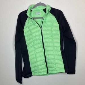 32 Degrees Green and Black Puffer Jacket